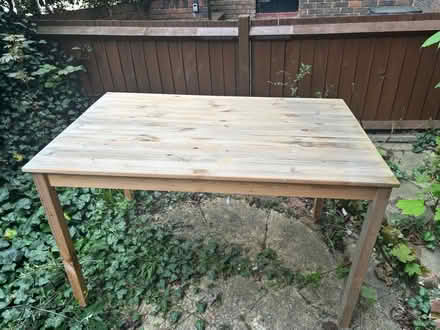 Photo of free Wooden Table (Hungerford Rd N7) #3