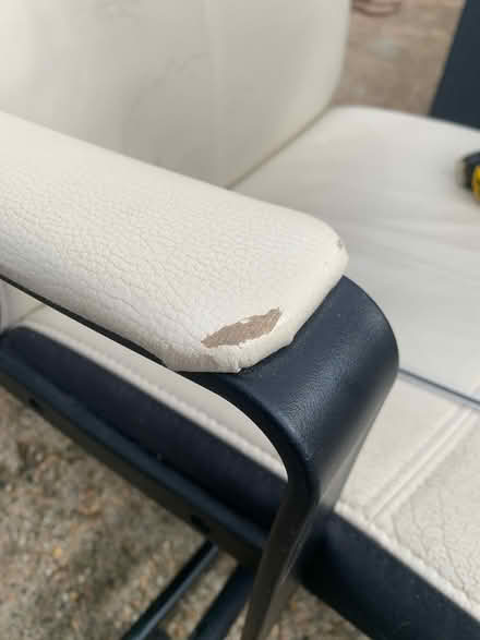 Photo of free Large leather office chair (Ringwood BH24) #2