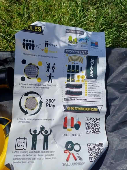 Photo of free Garden ball game (Braeside AB15) #2