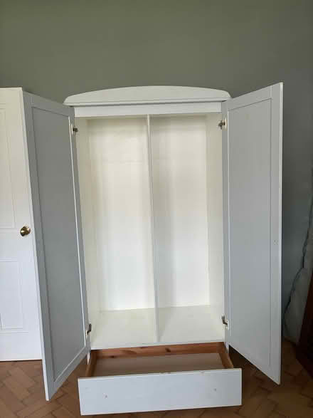 Photo of free Painted solid pine wardrobe (East Sheen SW14) #2