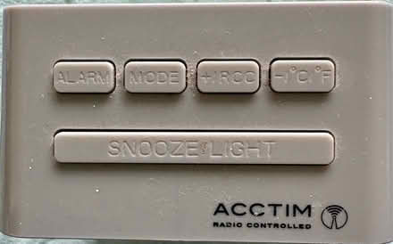 Photo of free Radio controlled digital alarm clock (Bishops Cleeve GL52) #2