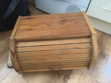 Photo of free Wooden bread bin (Hilperton BA14) #2