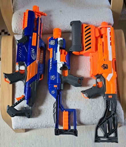 Photo of free Nerf Blasters x 3 (flywheel) (Chiswick W4) #1