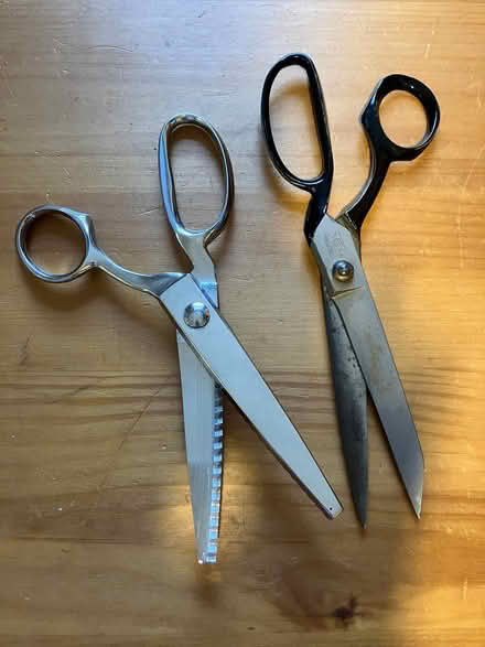 Photo of free Lg Fabric Scissors & Pinking Shears (Riverdale (north of Inwood)) #1