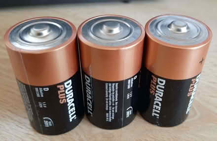Photo of free Three Duracell 'D' Size Batteries (Warsash SO31) #1