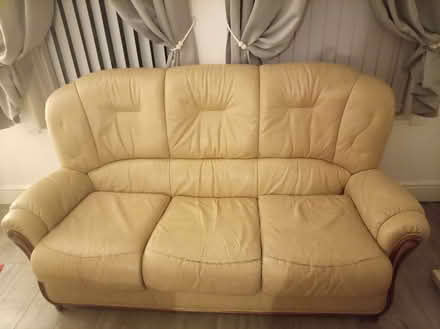 Photo of free 3 seater couch and armchair (The Cliff M7) #1