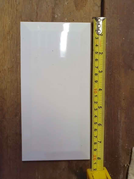 Photo of free 33 white tiles (Twyford RG10) #1