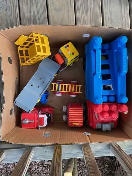 Photo of free 2 boxes of assorted trucks + 2 (west medford) #2