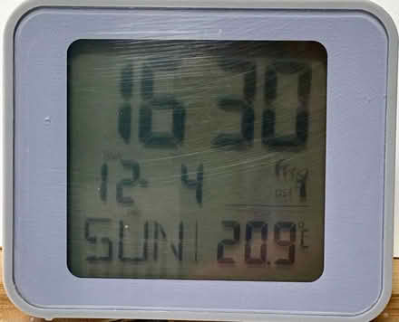 Photo of free Radio controlled digital alarm clock (Bishops Cleeve GL52) #1