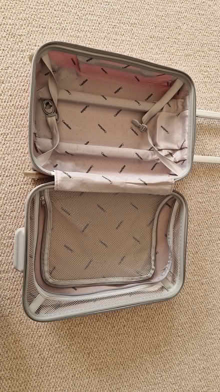Photo of free Small wheeled hardshell suitcase (TN40 chantry Bexhill) #3