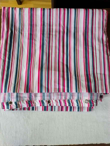 Photo of free Shower curtain & metal hooks (Top Amersham HP6) #1