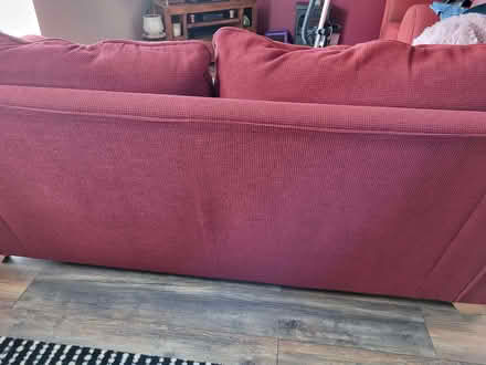 Photo of free Red Sofa & 2 Chairs (Albany NE37) #4
