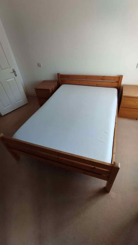 Photo of free Double Bed and Mattress (Lewisham SE3) #3