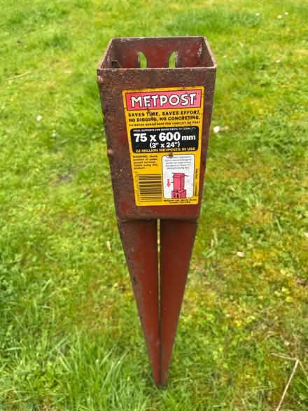 Photo of free Metal fence post stake (Much Wenlock) #1