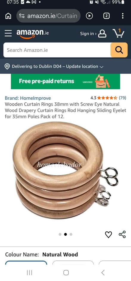 Photo of Wood Ring (craft) (Brookwood Grove, Artane, d5) #1