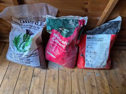 Photo of free cement and builders sand (Drum Brae EH12) #1