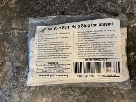 Photo of free Cloth face masks (Drexel Hill) #1