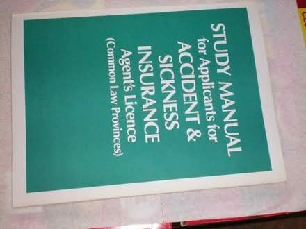 Photo of free Study Manual for Life Insurance (Finch and Brimley) #2