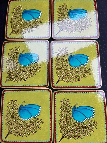 Photo of free 6 coasters handmade from amid beigh (Widcombe BA2) #1
