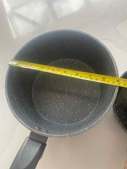 Photo of free 2 saucepans (Forest green) #4