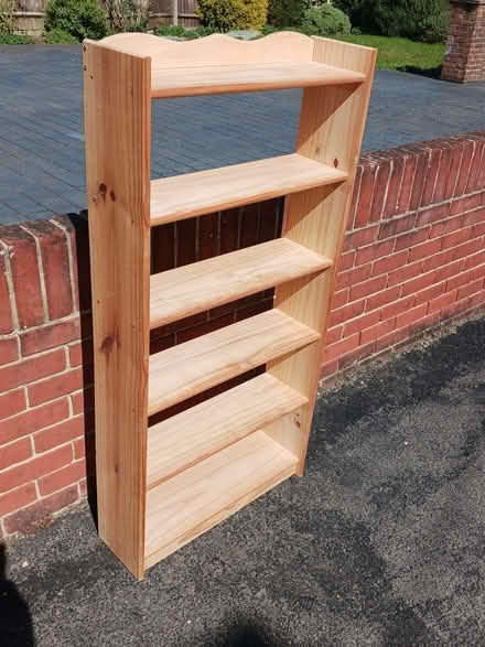 Photo of free Wooden bookshelves (Kempshott RG22) #1
