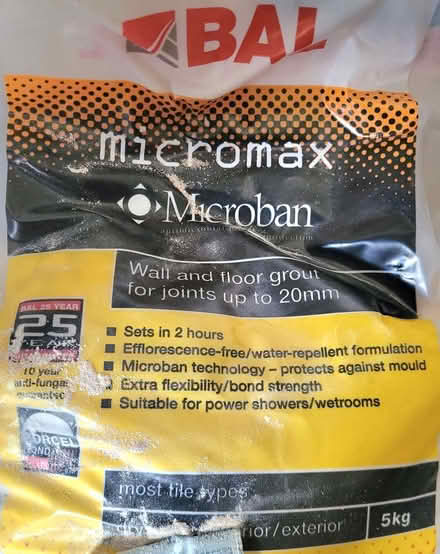 Photo of free Bathroom grout mix (Thatcham RG19) #1