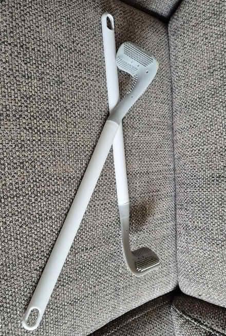 Photo of free Two Golf Club Shaped Toilet Brushes (Handforth SK9) #1