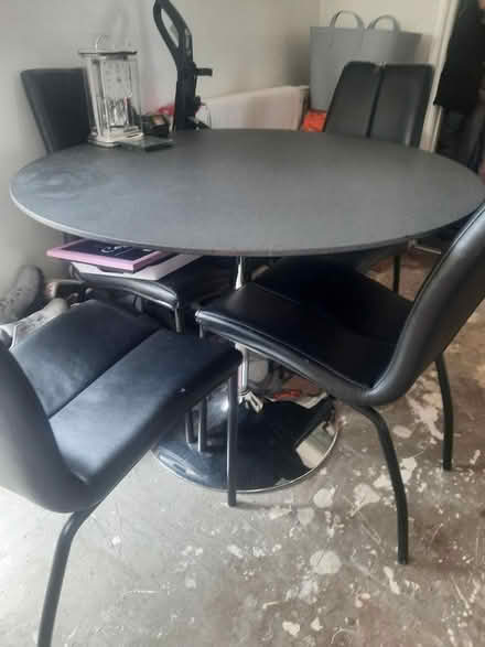 Photo of free Table and 4 chairs (Dh6) #1