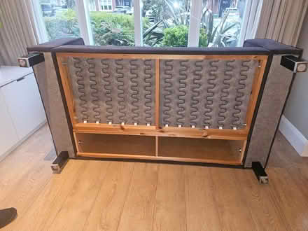 Photo of free 3 + 2 seater Bo Concept grey sofas (Leopardstown) #3