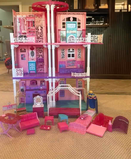 Photo of free Barbie Dreamhouse with Accessories (Near Jamestown Elementary) #1