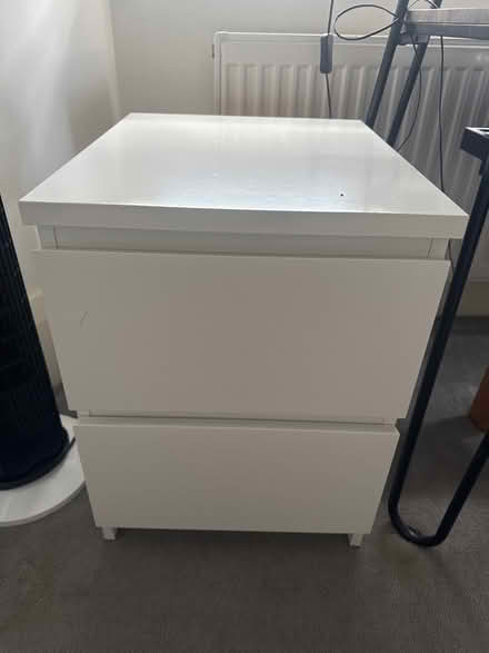 Photo of free Ikea bedside table 2 drawers (NW7) #1