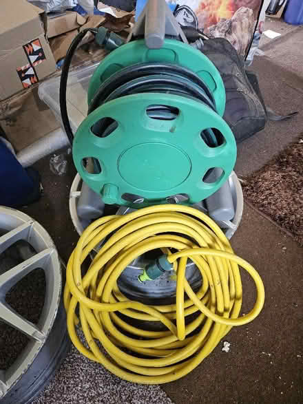 Photo of free Hose reel and 2 hoses (Smiths Estate OX28) #1