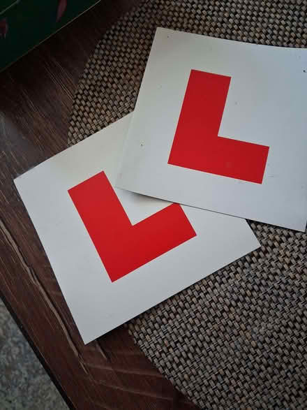 Photo of free L Plates (Otford TN14) #1