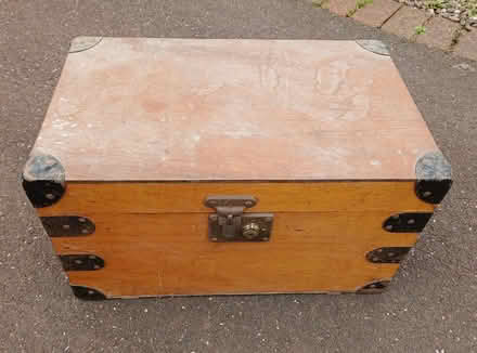 Photo of free Vintage plywood storage box (West Bridgford NG2) #2