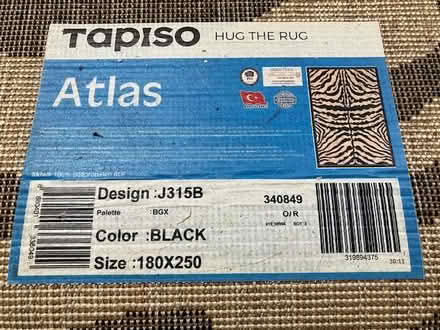 Photo of free Black & White Rug (Salfords, Redhill, RH1) #2