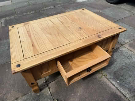 Photo of free Wooden coffee table (L30) #4