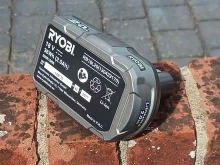 Photo of free Ryobi 18V 36Wk 2 Ah Rechargable (Kempshott RG22) #1