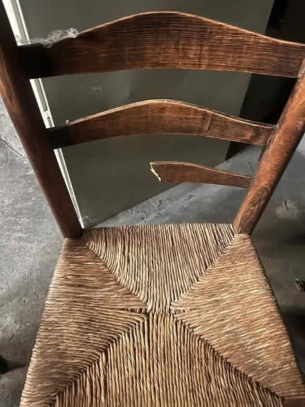 Photo of free 6 wicker dining chairs (W Wash park) #4