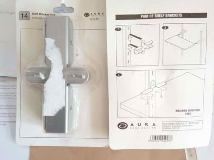 Photo of free Aura steel Trouser Racks, Shelf brackets, Tie and Scarf rack (New Forest National Park SO51) #2