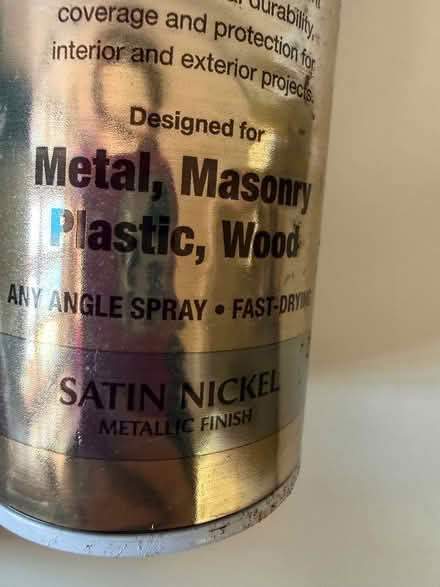Photo of free Satin nickel metallic paint (Salford M30) #2