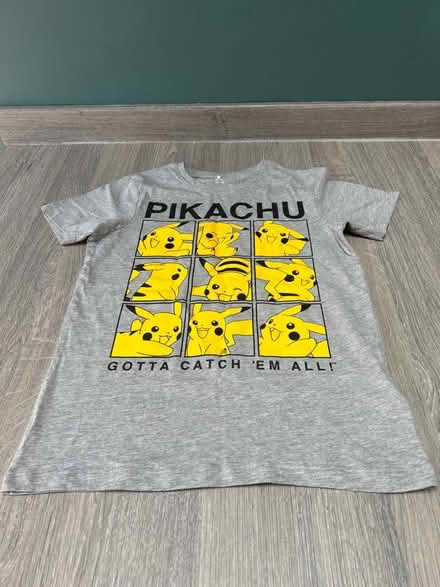 Photo of free 5 Pokemon T-Shirts. 11-12 years. Good condition. (Southsea PO4) #2