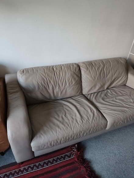 Photo of free Large Grey Sofa (Newport on Tay DD6) #3