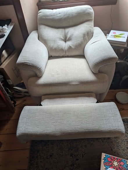 Photo of free Beige electric recliner (Gorgie EH11) #2