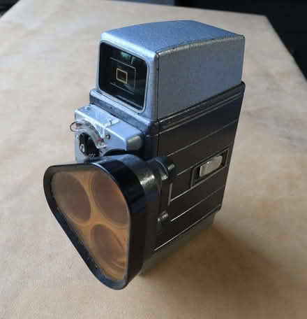 Photo of free Vintage Bell and Howell Turret 8mm Cine Camera & Case (Clayhill TN31) #1