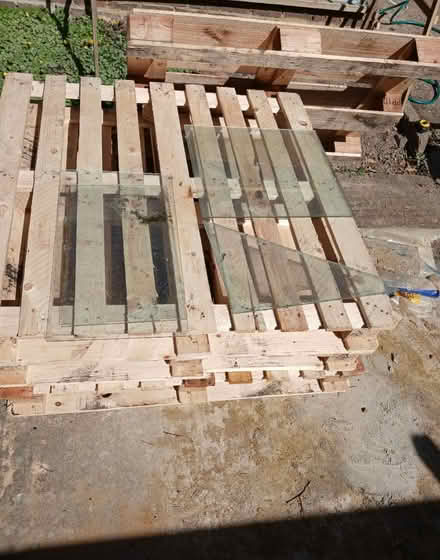 Photo of free Greenhouse door and spare glass (RH69PB) #2