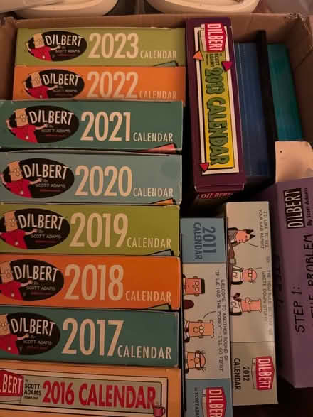 Photo of free Dilbert cartoon desktop calendars (Gleneagles area, Wboro NN8) #1