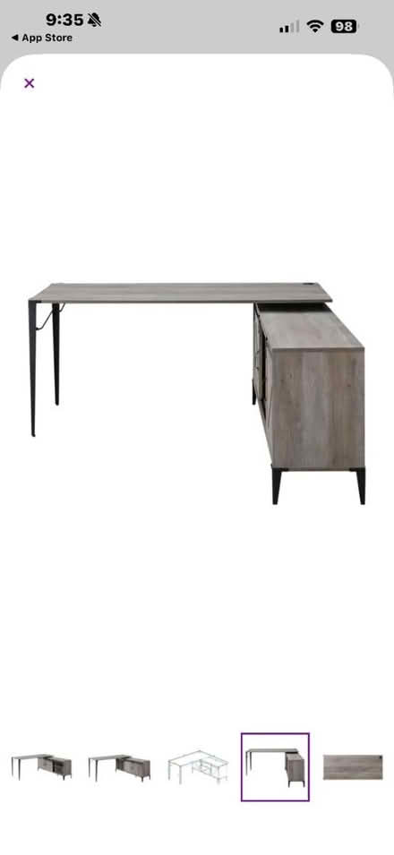 Photo of free L shaped desk, very lightly used (Fall City) #3