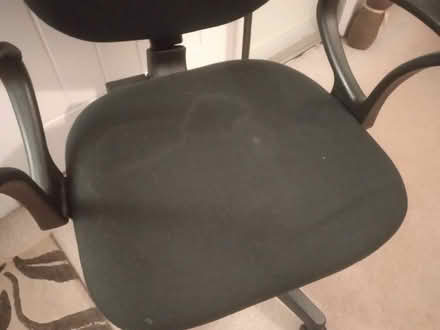 Photo of free Black Office Chair (Cupernham Lane, Romsey SO51) #4