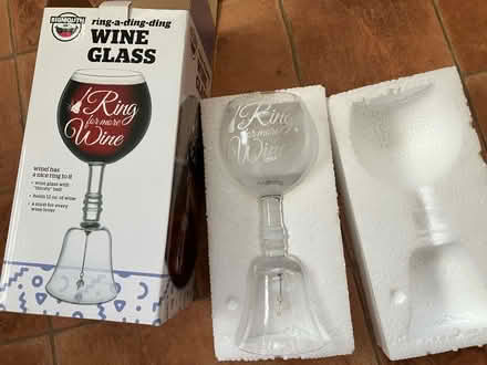 Photo of free Wine glass fun gimmick (ME1) #1