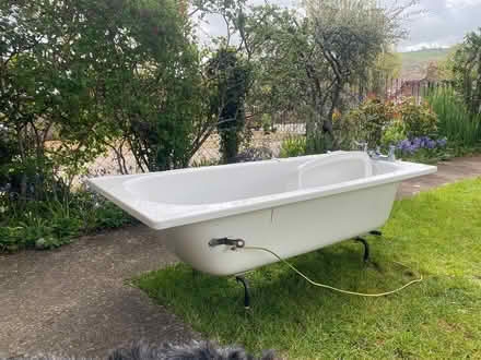 Photo of free old metal bath (Bishopsworth) #1